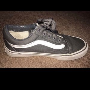 Gray Vans Size 6.5